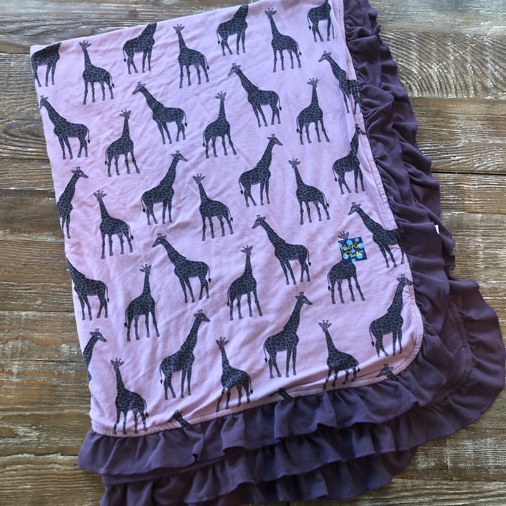 Kickee Pants Toddler Blanket - Giraffe
